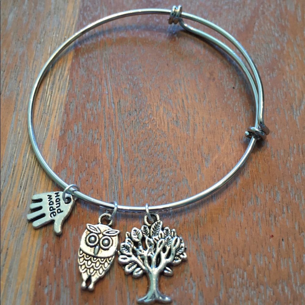 🌸 Handmade bangle bracelet